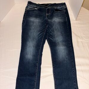 Maurice’s Stretch Waist M Reg Washed Blue Skinny Jeans